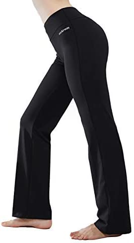 HISKYWIN Inner Pocket Yoga Pants 