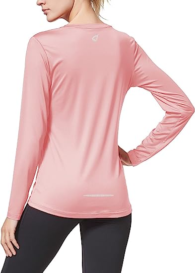 BALEAF Women's Long Sleeve Running Shirts