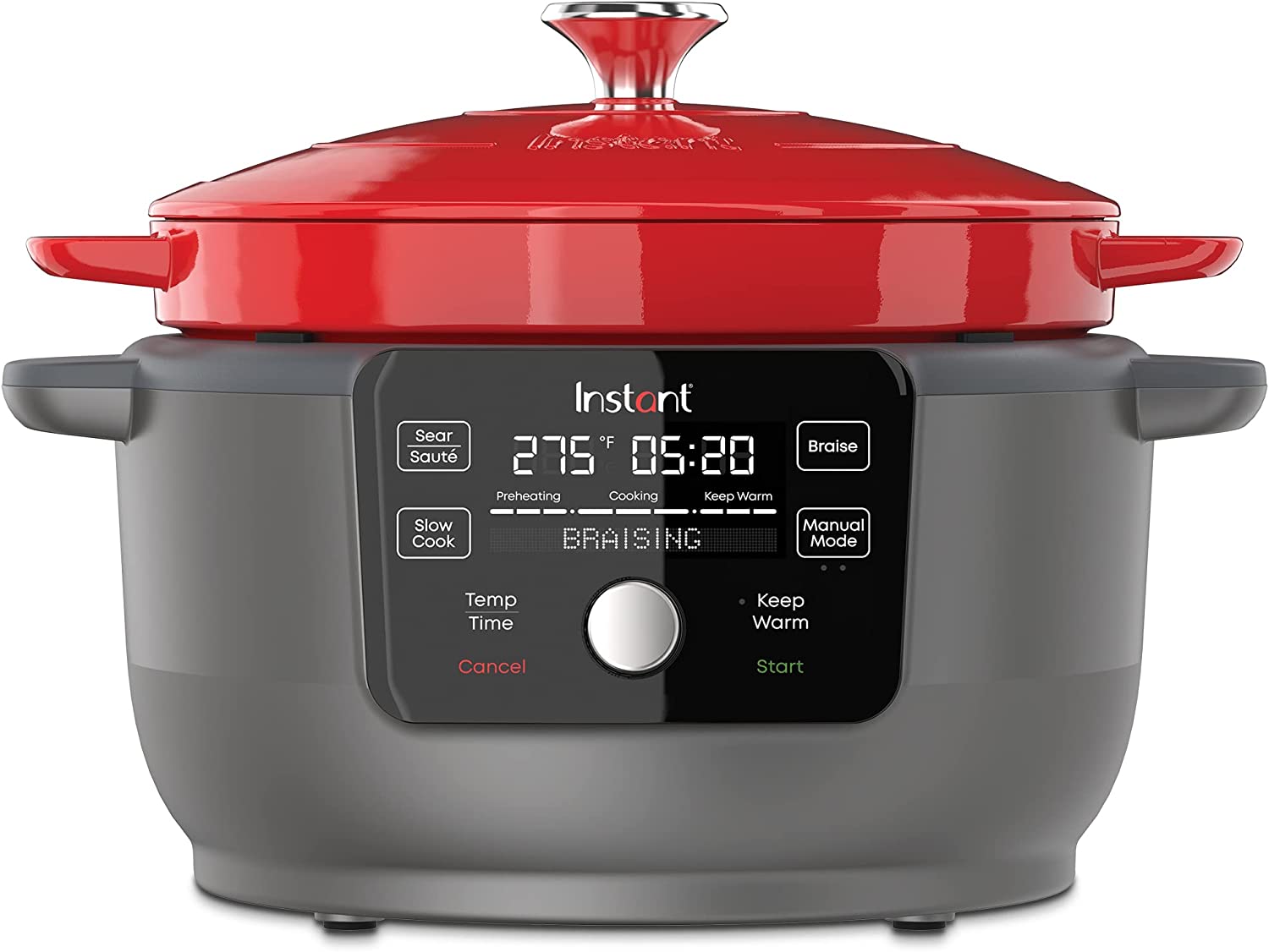 Instant Pot, 6-Quart with red lid