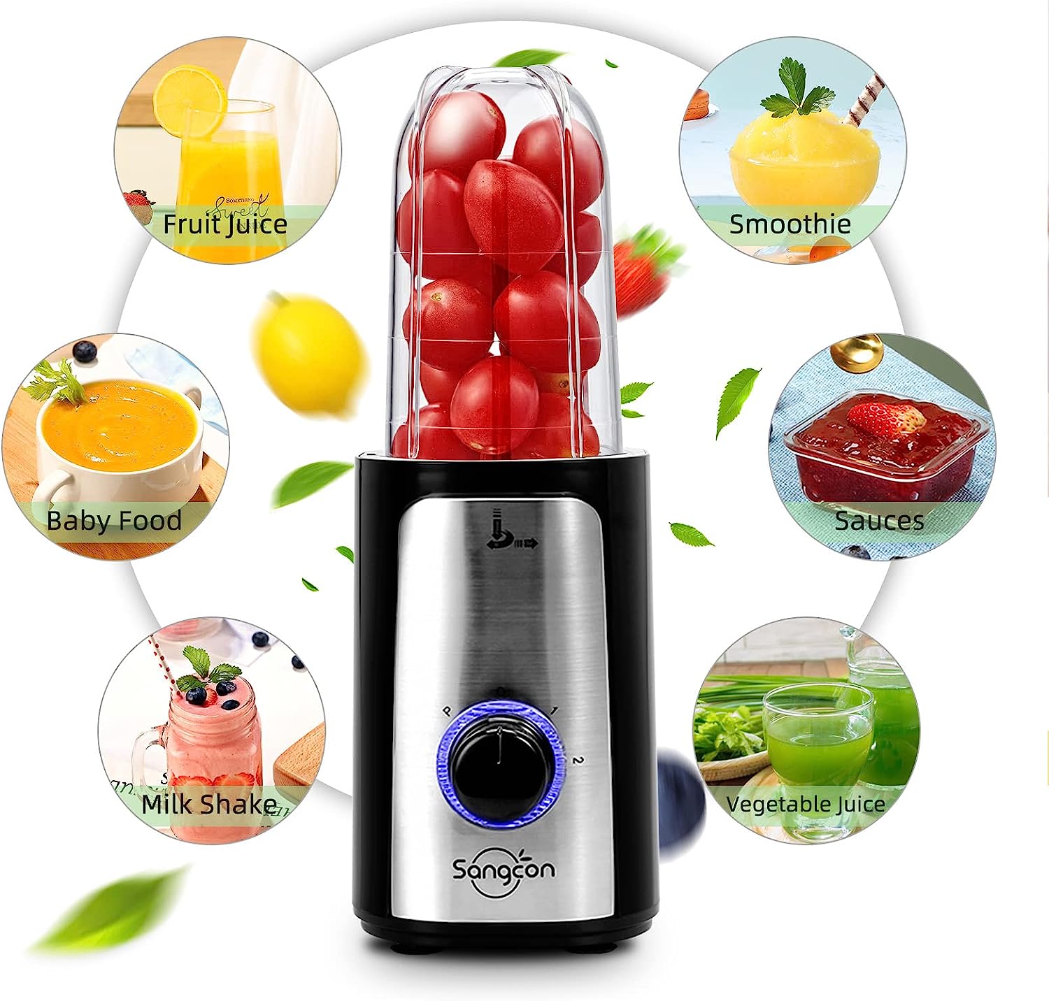 Sangcon 5-in-1 Blender & Food Processor<br />
