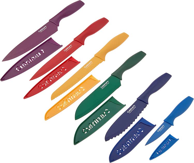 Cuisinart Ceramic Coated Knife Set