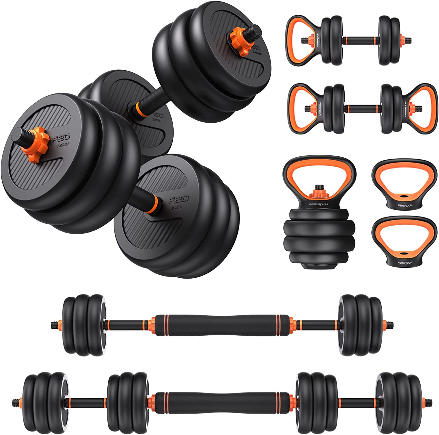 Feierdun 4-in-1 Dumbbells