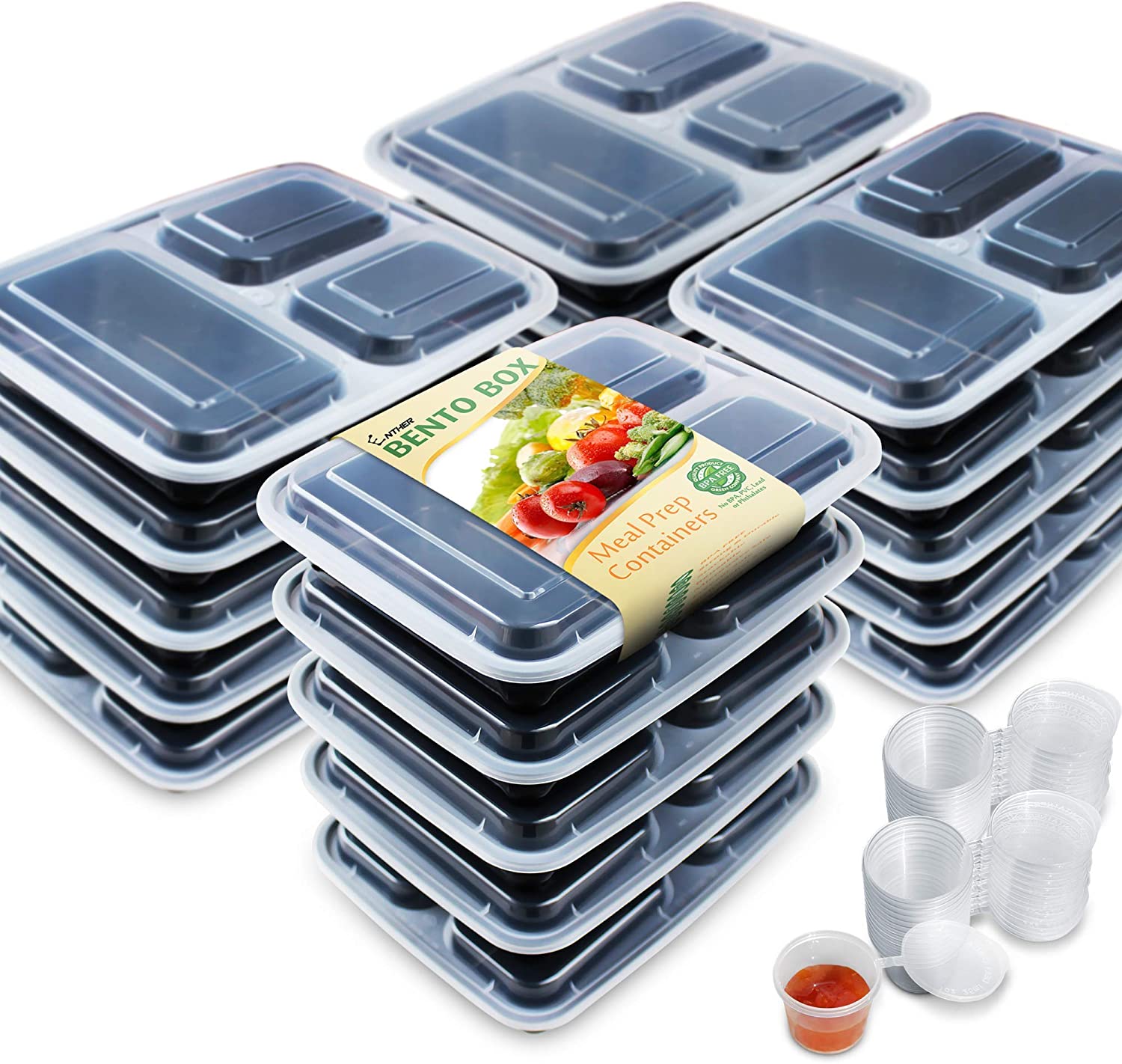 Enther Meal Prep Containers