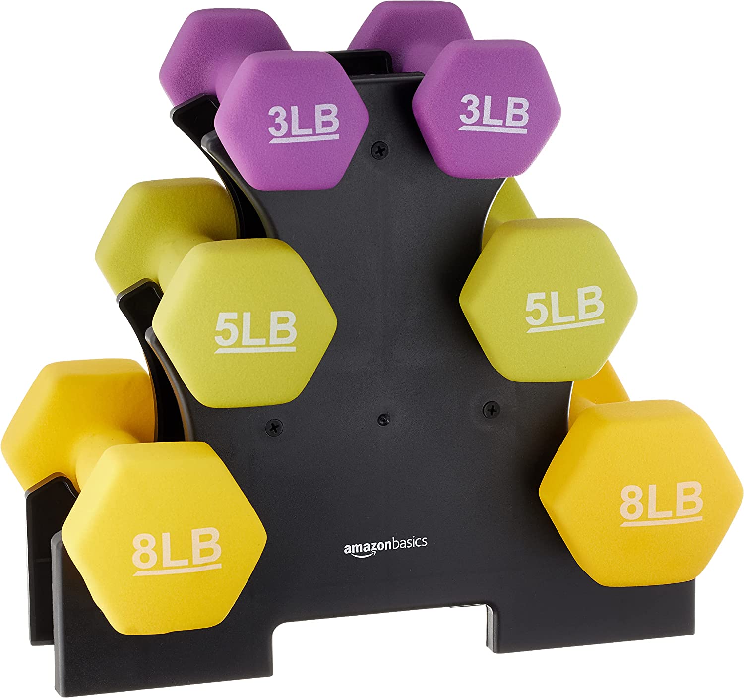 Amazon Basics Neoprene Workout Dumbbells