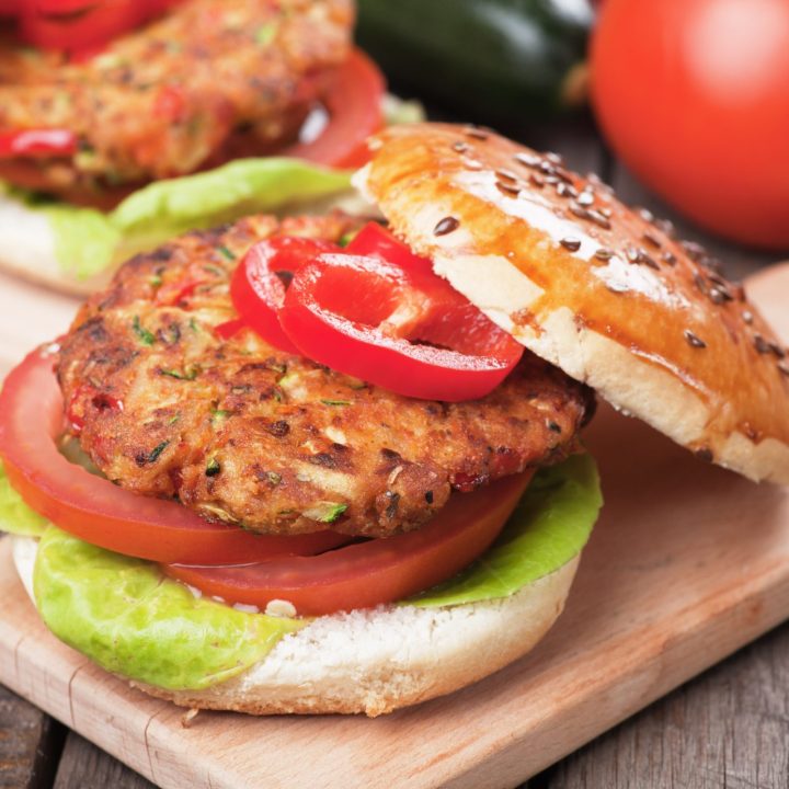 Loaded Veggie Burgers