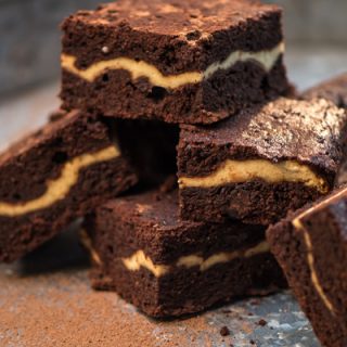 Chocolate Goat Cheese Brownies