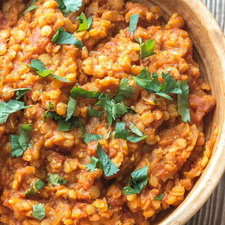 Pumpkin and Lentil Tagine