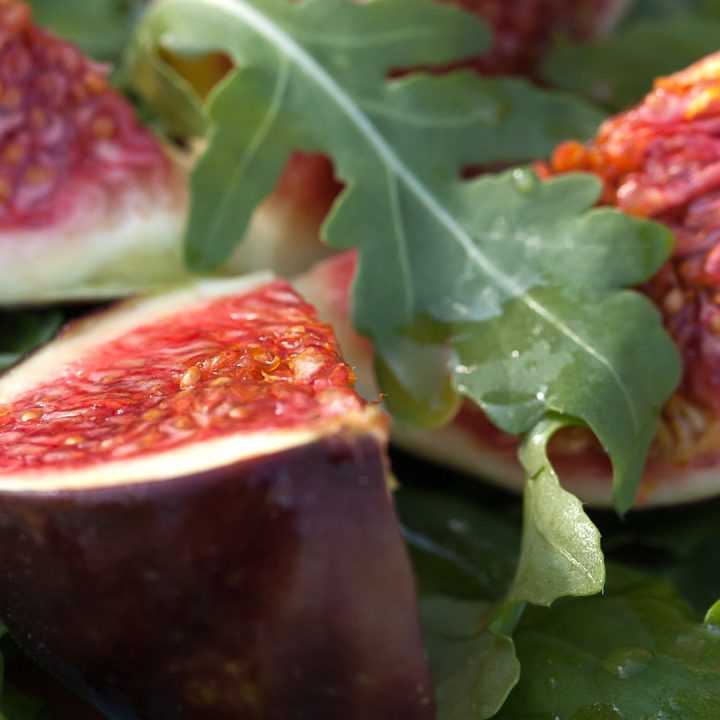 fifty shades of green fig salad