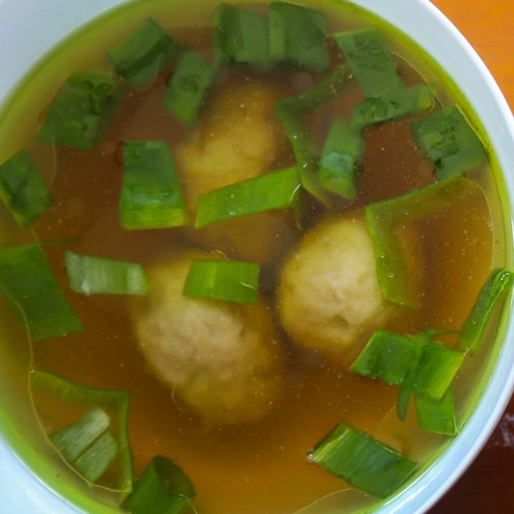 naked wonton soup