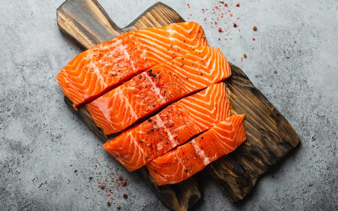 Parchment Baked Salmon with Watercress