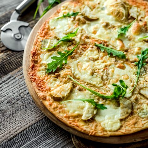 Tosca Reno's cauliflower pizza crust